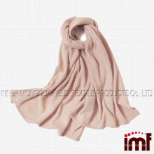 Lenço feminino 100% puro cashmere super inverno quente de malha macia